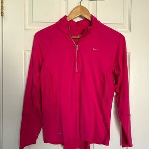 Nike Dry Fit long sleeve quarter zip top
